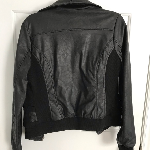 Faux leather jacket - Picture 2 of 2